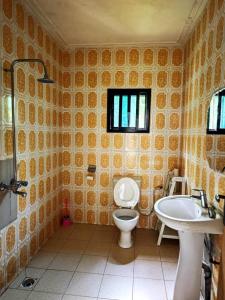 Ένα μπάνιο στο Galan Residence