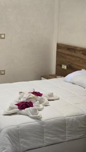 En eller flere senge i et værelse på Appartement for a comfortable holiday