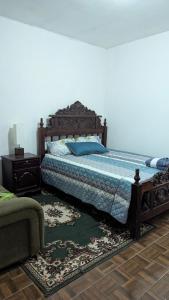 Postel nebo postele na pokoji v ubytování Ciudad Vieja stays