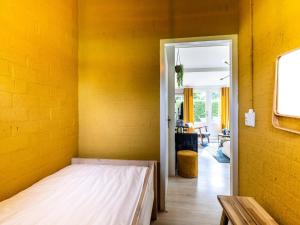 Postel nebo postele na pokoji v ubytování Kolibrie