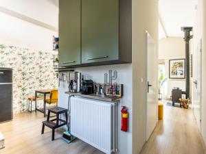 Kuchyň nebo kuchyňský kout v ubytování Kolibrie