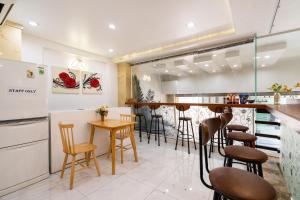 Χώρος καθιστικού στο Adventure Hotel