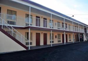 Το κτήριο όπου στεγάζεται  το μοτέλ