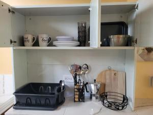 Kuchyň nebo kuchyňský kout v ubytování Cabaña vista Picachos de Olá Cerca a ríos y cascadas + 10 fotografií