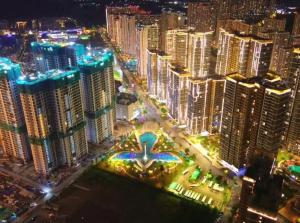 Γενική άποψη της πόλης Long Bình ή θέα της πόλης από  αυτό το διαμέρισμα