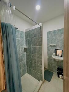 Koupelna v ubytování Casa Del Río