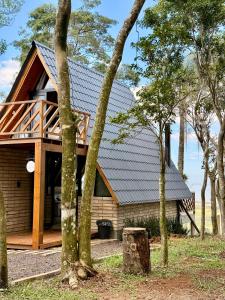 Budova, kde se chata nachází