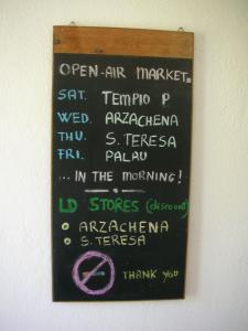 Πιστοποιητικό, βραβείο, πινακίδα ή έγγραφο που προβάλλεται στο Ferienhaus Stazzo Mit Garten In Luogosanto