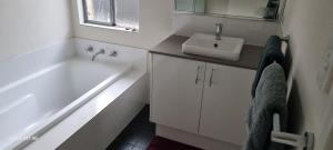 Koupelna v ubytování Modern Comfort