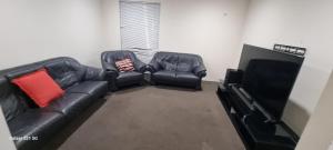 Posezení v ubytování Modern Comfort