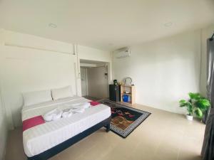 Ένα ή περισσότερα κρεβάτια σε δωμάτιο στο Cozy room A5 +16 φωτογραφίες