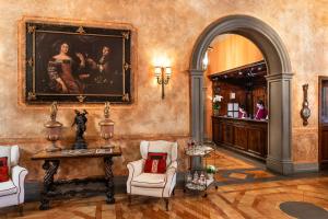 Posezení v ubytování Helvetia&Bristol Firenze – Starhotels Collezione