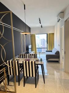 Χώρος καθιστικού στο AXON Suites Near Bukit Bintang by Peak Pavilion