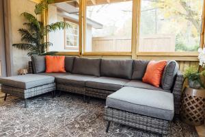 Posezení v ubytování Escape to Villa Serena