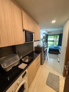 Kuchyň nebo kuchyňský kout v ubytování Laguna beach resort 2 by Lita