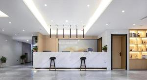 Vstupní hala nebo recepce v ubytování GreenTree Inn Express Shangqiu Beihai Road South Railway Station + 4 fotografie