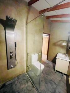 Koupelna v ubytování Rua Ceylon