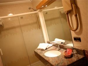 Ein Badezimmer in der Unterkunft El Alfoz de Burgos