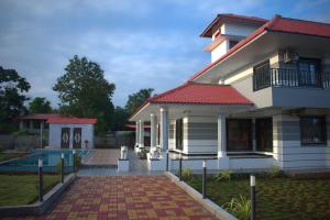 Πισίνα στο ή κοντά στο Nakhwas Farm