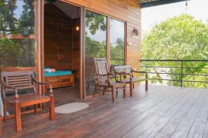 Μπαλκόνι ή βεράντα στο Marakuja House