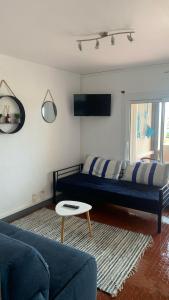 Μια τηλεόραση ή/και κέντρο ψυχαγωγίας στο Studio-Soleil Levant 1-Grande plage-Le Barcarès