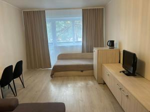 TV a/nebo společenská místnost v ubytování KTU Rest House Politechnika