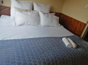 Ένα ή περισσότερα κρεβάτια σε δωμάτιο στο Panorama home 19