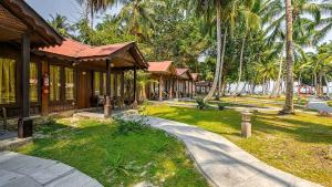 Zahrada ubytování Silver Sand Beach Resort Havelock