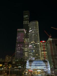 Nespecifikovaný výhled na destinaci Peking nebo výhled na město při pohledu z hotelu