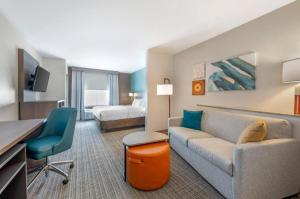 Posezení v ubytování Comfort Suites French Lick