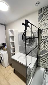 Postel nebo postele na pokoji v ubytování Les dunes le Lima + 3 fotografie