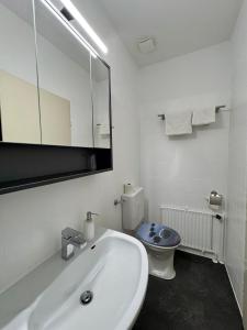 Koupelna v ubytování Frühstückspension Zur Krone