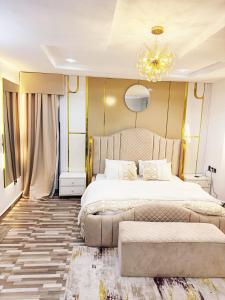 Postel nebo postele na pokoji v ubytování Atelier Kings Accord