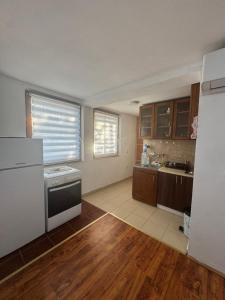 Kuchyň nebo kuchyňský kout v ubytování Bovanska oaza mira