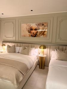 Voodi või voodid majutusasutuse Hilton Tanger Penthouse 17 toas +39 fotot