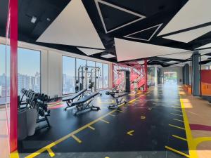 Γυμναστήριο ή/και όργανα γυμναστικής στο Majestic Residence Infinity Pool with KLCC View