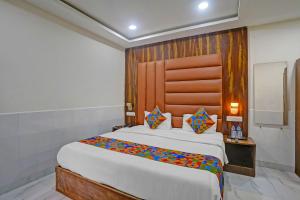 Ένα ή περισσότερα κρεβάτια σε δωμάτιο στο FabHotel Small Daddy Plus - 200m From Calangute Beach