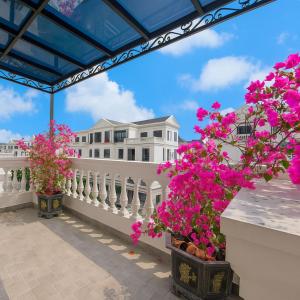 Balkón nebo terasa v ubytování SH17 Villa Hải Phòng