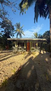 White Sandy Beach Dive Resort في Naviti Island: منزل أمامه نخلة +47 صورة