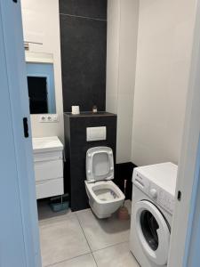 Ένα μπάνιο στο Apartment Balti Centru