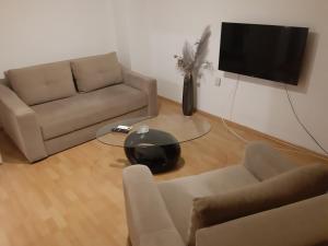 TV a/nebo společenská místnost v ubytování CenterZeroZoneOne
