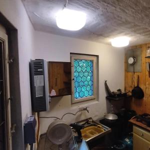 Η κουζίνα ή μικρή κουζίνα στο Waldhaus Auf Randen +7 φωτογραφίες