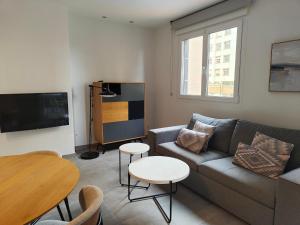 Et tv og/eller underholdning på Apartamentos Abedules 3