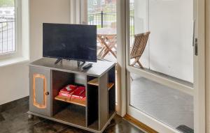 Μια τηλεόραση ή/και κέντρο ψυχαγωγίας στο Amazing Apartment In Eidfjord With House A Mountain View