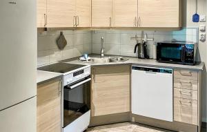 Η κουζίνα ή μικρή κουζίνα στο Amazing Apartment In Eidfjord With House A Mountain View