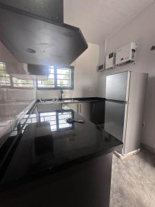 Kuchyň nebo kuchyňský kout v ubytování Zango Apartments