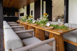 Posezení v ubytování The Ridge Bali