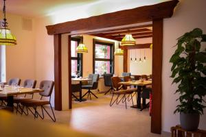 Khu vực ghế ngồi tại Weinhaus Hotel zum Josefshof
