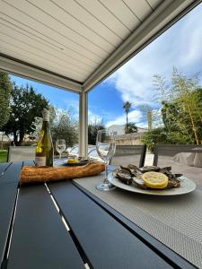 Jídlo v vily nebo okolí