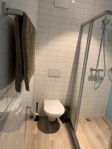 Ένα μπάνιο στο Smartroom Apartment in Bremgarten +20 φωτογραφίες